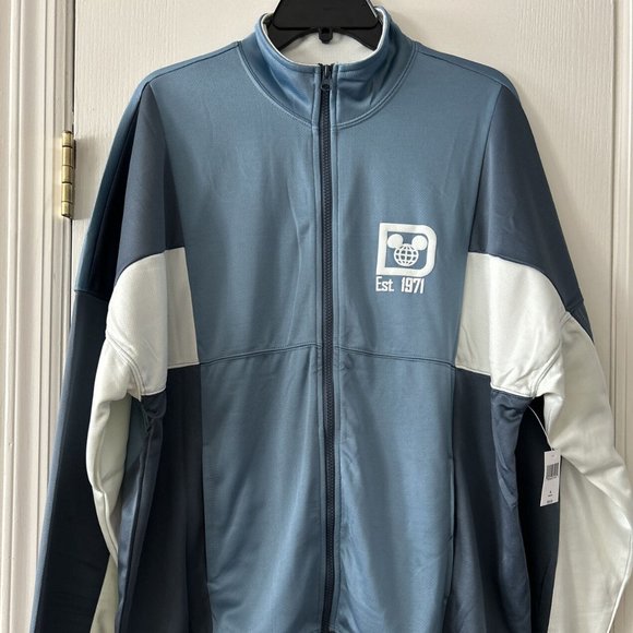 Disney Other - NWT Disney Spirit Jersey Blue Zip Up Long Sleeve Jacket Disney World SZ M or L